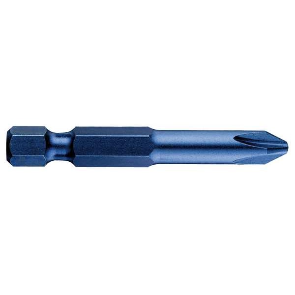 Westward Power Bit, SAE, 1/4", Hex Power Drive, PK5 - 40L621