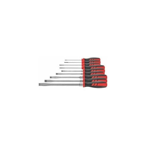 Holex Screwdriver for Slotted Set, 9 Pc, 2.5 mm to 12 mm - 660711 9