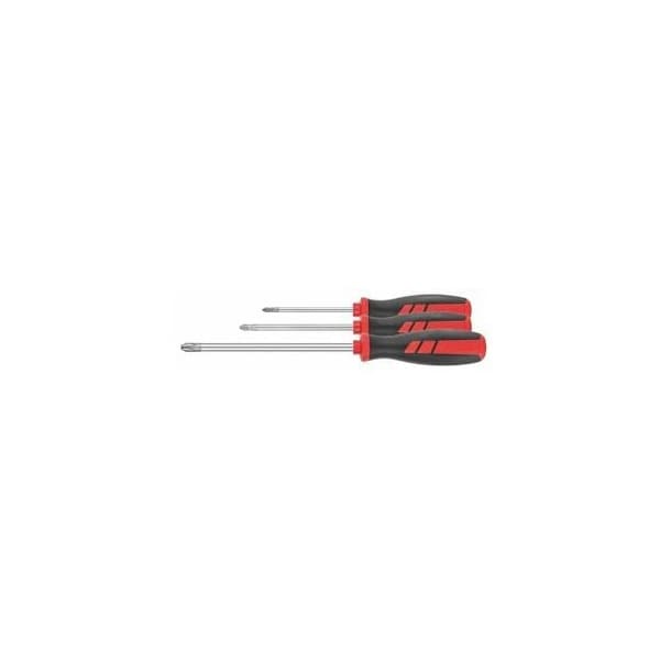 Holex Screwdriver for Phillips Set, with Power Grip, 3 Pc, #1 to #3 - 668411 3