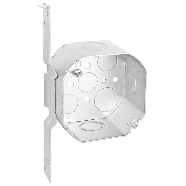 Southwire Electrical Box, 20 cu in, Octagon Box Type, Steel, Octagon Shape - 54171-F