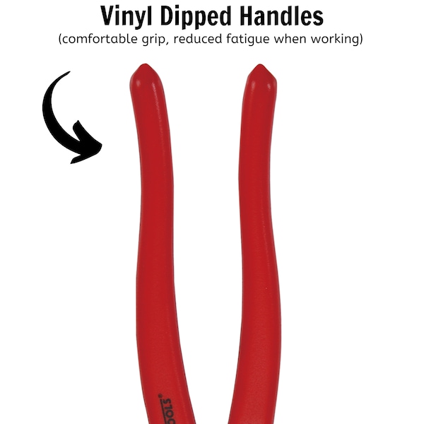Teng Tools 10" Heavy Duty Vinyl Grip Cable Cutting Pliers -  MB445 - MB445-10