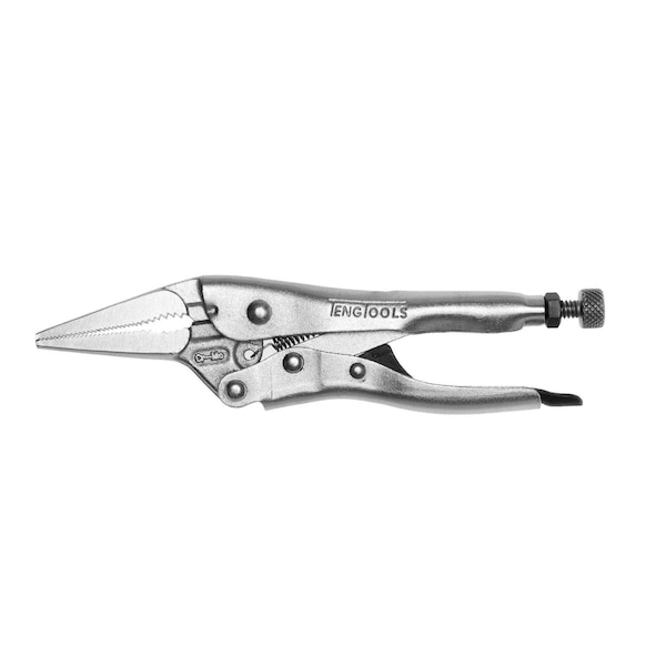 Teng Tools 6" Long Nose Narrow Jaw Power Grip Locking Pliers -  40 - 404-6S