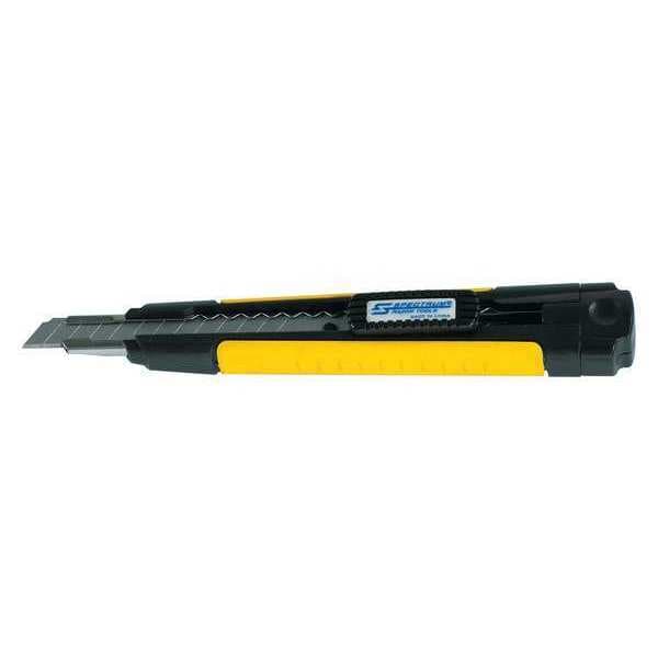 Steel Track Snap Utility Knife, Grip, 13 Pt, PK50 Snap-Off, 50 PK - KN118