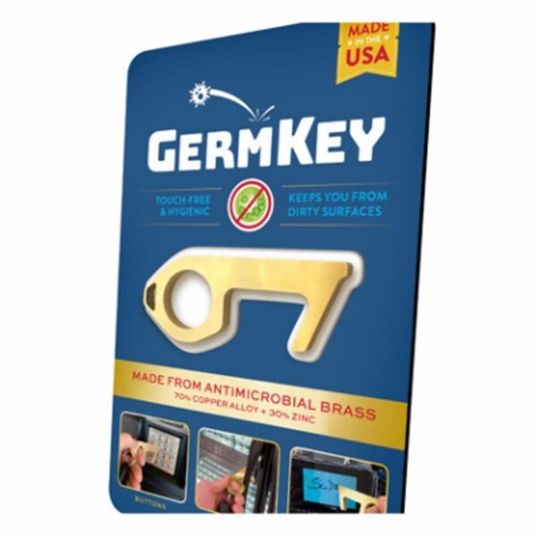 Sportula & Wildman Business Group GermKey No Touch ToolBrass - 269562