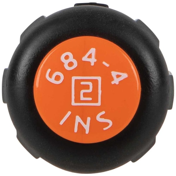 Klein Tools Insulated Screwdriver, #2 Phillips Tip, 4-Inch Round Shank - 6834INS