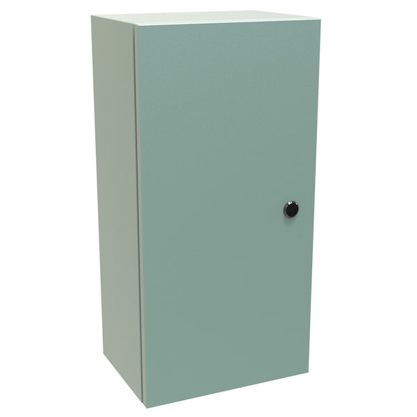 Hammond Steel Electrical Enclosures, 24 in H, 8 in D, 12 in W, NEMA 4, Hinged - EN4SD24128GY