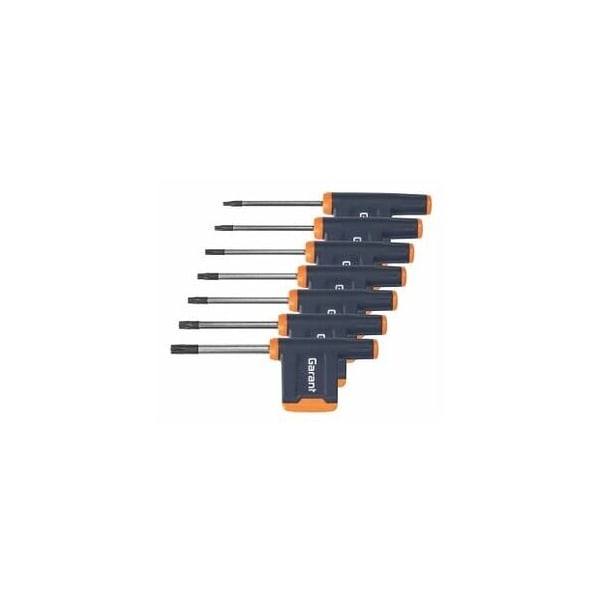Garant 7 Pc Torx Plus Screwdriver Set, Non-Slip Wing Handle, 6IP - 20IP - 625926 7