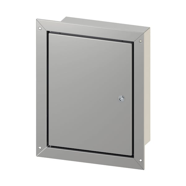 Nvent Hoffman Mild Steel Electrical Enclosures, 20 in H, 6 in D, 20 in W, NEMA 4, 12, Hinged - CFM20206