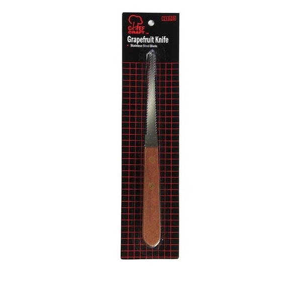 Chef Craft Chef Craft 6165930 3.5 in. Stainless Steel Grapefruit Knife - pack of 3 - 6165930
