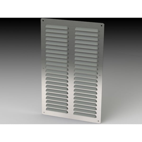 Saginaw Control & Engineering Louver Stand Kit, 15.31 in. H x 9-1/2 in. W x 0.43 in. L, 304 Stainless Steel - SCE-AVK812SS