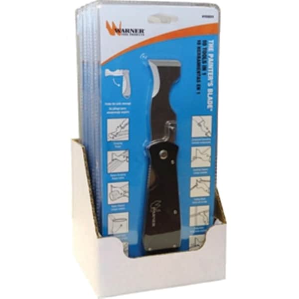 Warner Hand Tools 10847 The Painters Blade 10-In-1 Counter Unit - 48661108017