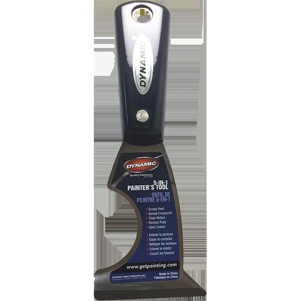 Dynamic DYN10321 5in1 Nylon Handle Series Painters Tool with Carbon Steel Blade - 652270220208