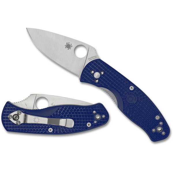 Spyderco 2024 Spyderco Reveal 10, Persistence Lightweight Cpm S35Vn Steel, Plain Edge - SPY-C136PBL