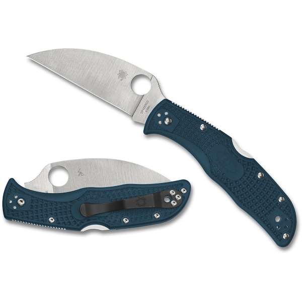 Spyderco 2023 Spyderco Reveal 10, Endela Lightweight Wharncliffe K390 Steel, Plain Edge - SPY-C243FPWK390