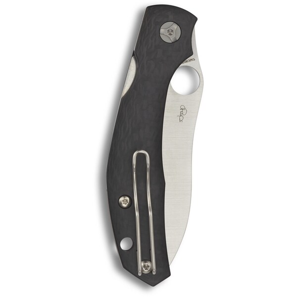 Spyderco 2024 Spyderco Kapara Carbon Fiber Plain - SPY-C241CFP