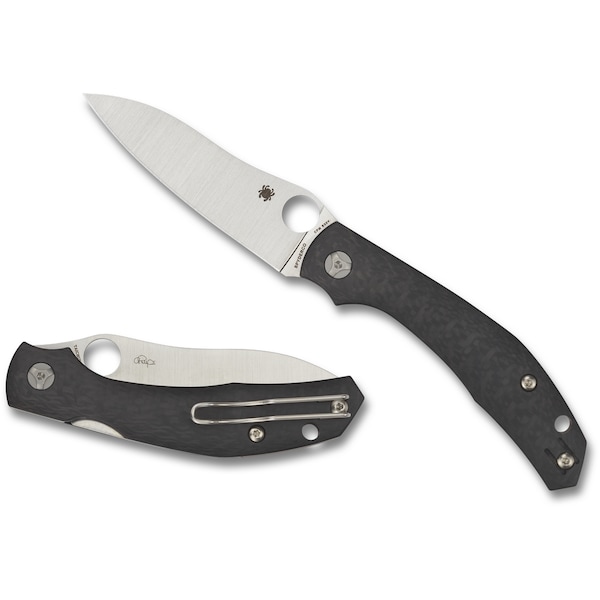 Spyderco 2024 Spyderco Kapara Carbon Fiber Plain - SPY-C241CFP