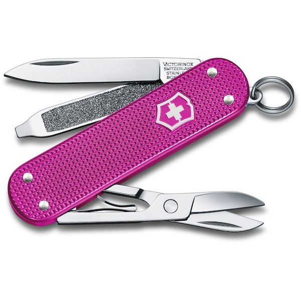 Swiss Army Brands 2024 Victorinox Classic Sd Alox, Flamingo Party - VIC-0.6221.251G