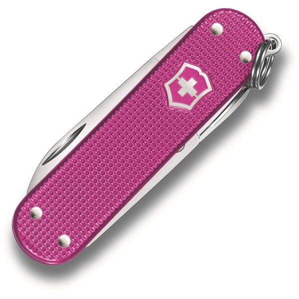 Swiss Army Brands 2024 Victorinox Classic Sd Alox, Flamingo Party - VIC-0.6221.251G