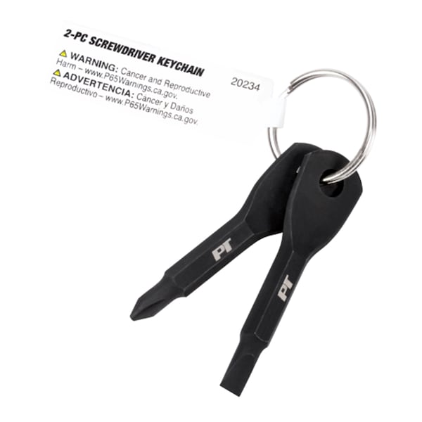 Performance Tool Performance Tool 2pc Screwdriver Keychain - 20234