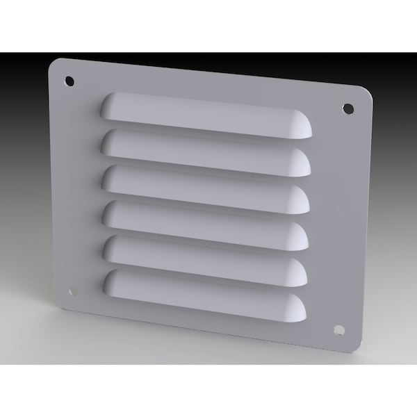 Saginaw Control & Engineering Louver Stand Kit, 4-1/2 in. H x 5-1/2 in. W x 0.43 in. L, Steel - SCE-AVK43