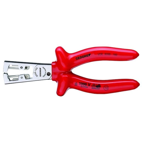 Gedore Insulated Stripping Pliers, 6-1/2" - VDE 8099-160