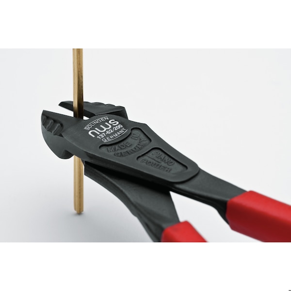 Nws Diagonal Side Cutter 7 in. with 62 Finish Black Dipped Handle - 137-62-180