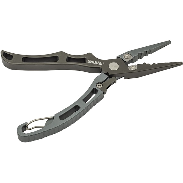 Smiths Consumer Products 2023 Smith'S Lawaia Locking Aluminum Fishing Pliers - Gray - SMI-51300