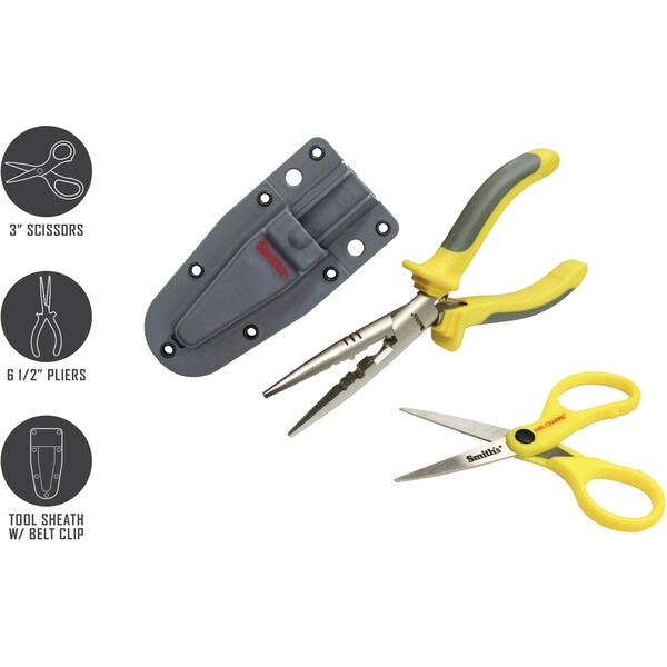 Smiths Consumer Products 2023 Smith'S Mr. Crappie Pliers & Scissor Combo - SMI-51297