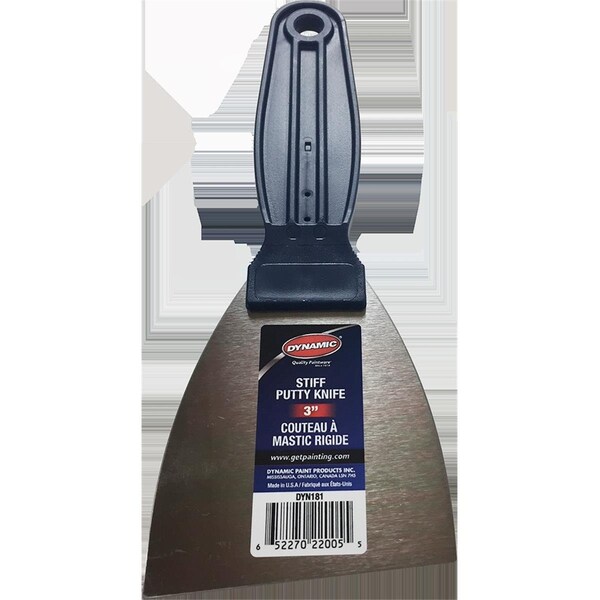 Dynamic DYN181 DIY 3 in Stiff Scrape with Carbon Steel Blade - 652270220055
