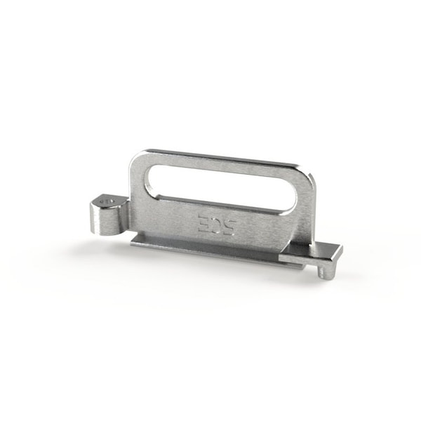 Saginaw Control & Engineering Padlock Hasp, 2.66 in. H x 0.88 in. W x 0.44 in. L, Stainless Steel - SCE-128600