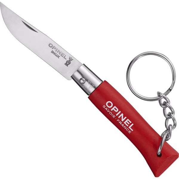 Opinel Sas 2018 Opinel Ndegrees04 Red Keyring - OPI-002055