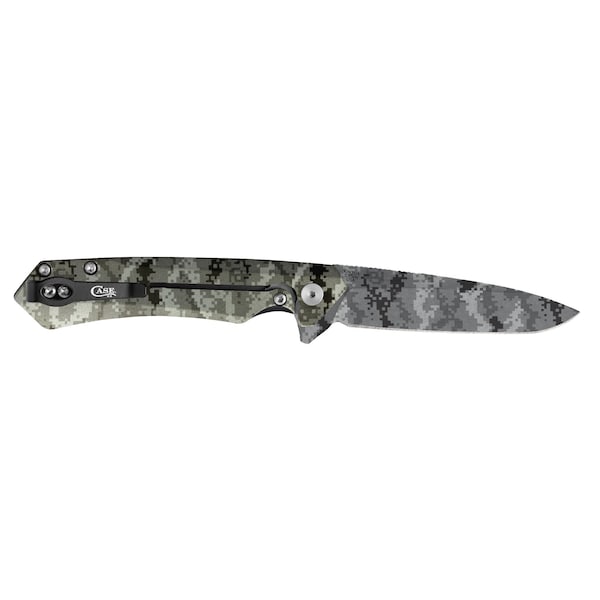 Case Cutlery Knife, Case Digital Camo Custom Kinzua DLC-Coated Camo Spear Blade - 64635
