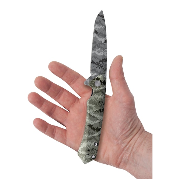 Case Cutlery Knife, Case Digital Camo Custom Kinzua DLC-Coated Camo Spear Blade - 64635