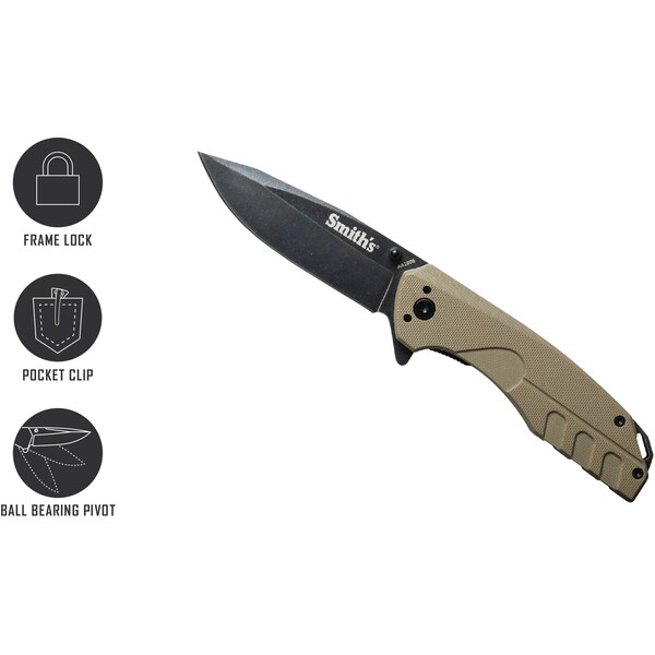 Smiths Consumer Products 2023 Smith'S Battleplan Desert Tan - SMI-50995
