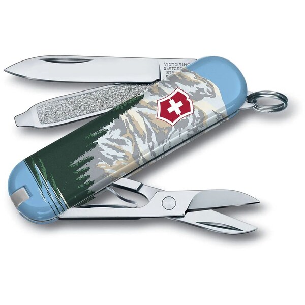 Swiss Army Brands 2024 Victorinox Mount Rainier Ranger Of The Lost Art National Park Designs - VIC-55482