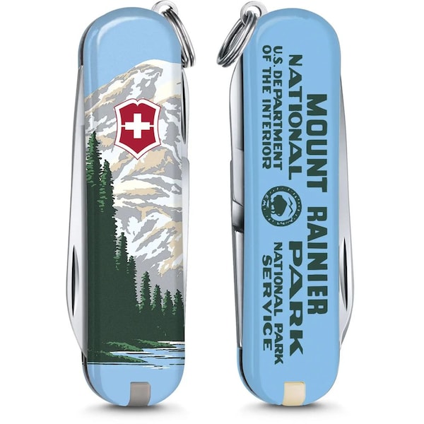 Swiss Army Brands 2024 Victorinox Mount Rainier Ranger Of The Lost Art National Park Designs - VIC-55482