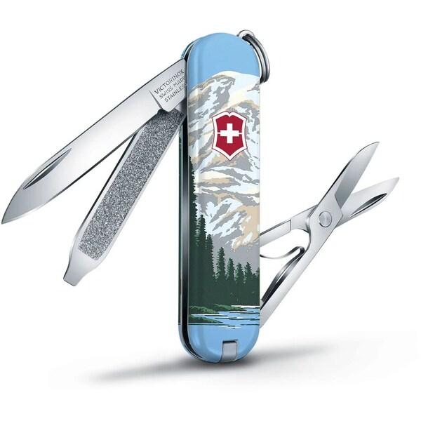 Swiss Army Brands 2024 Victorinox Mount Rainier Ranger Of The Lost Art National Park Designs - VIC-55482