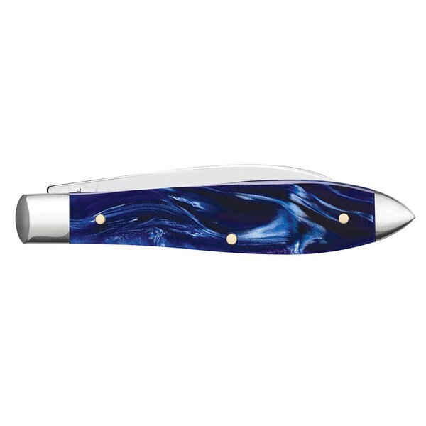 Case Cutlery 2023 Case Sparxxblue Pearl Kirinite Smooth Tear Drop Tb101028 Ss - CAS-23436