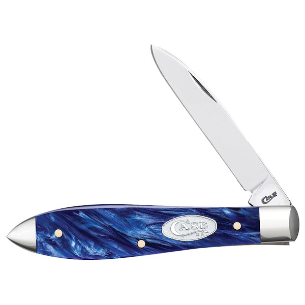 Case Cutlery 2023 Case Sparxxblue Pearl Kirinite Smooth Tear Drop Tb101028 Ss - CAS-23436