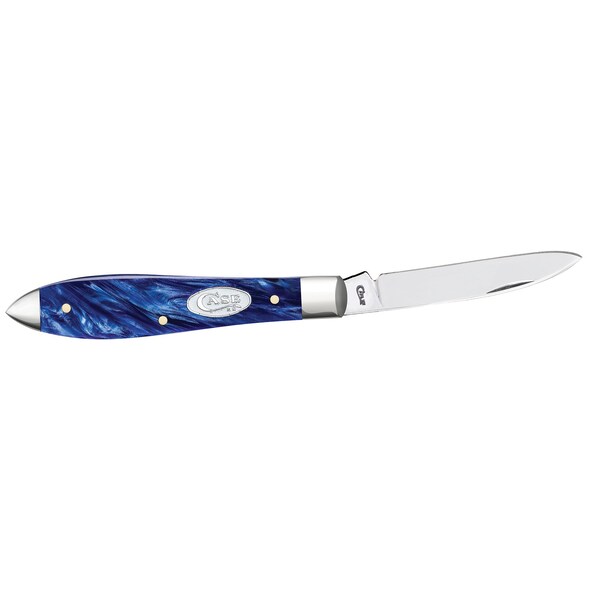 Case Cutlery 2023 Case Sparxxblue Pearl Kirinite Smooth Tear Drop Tb101028 Ss - CAS-23436