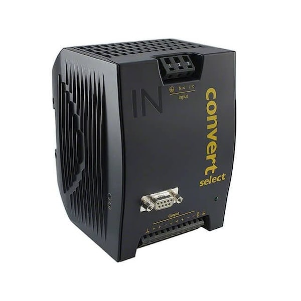 Bel Power Solutions AC to DC Power Supply, 85 to 264V AC, 48V DC, 247W, 2.5A, DIN Rail - LWN1801-6E