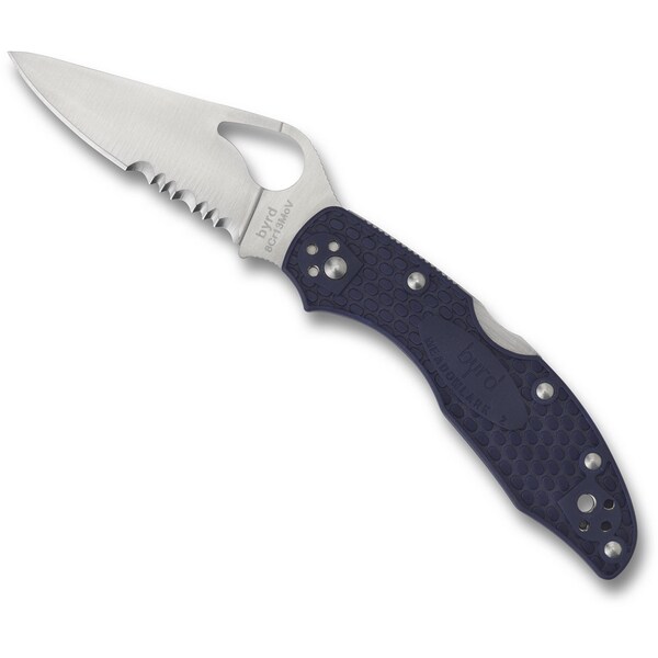 Spyderco 2023 Spyderco Meadowlark 2 Lightweight Blue Combo - SPY-BY04PSBL2