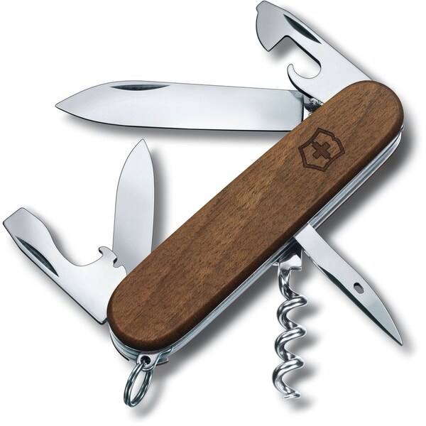 Swiss Army Brands 2024 Victorinox 1.3601.63Us2 Spartan Hardwood Walnut 91Mm - VIC-1.3601.63-X2