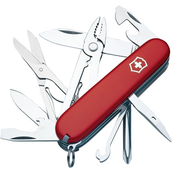 Swiss Army Brands 2024 Victorinox 53481 Deluxe Tinker Red 91Mm - VIC-1.4723-033-X1