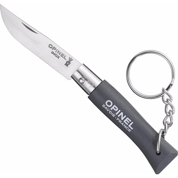 Opinel Sas 2018 Opinel Ndegrees04 Slate Keyring - OPI-002056