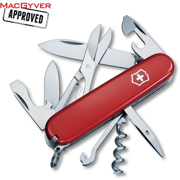 Swiss Army Brands 2024 Victorinox 53381 Climber Red 91Mm - VIC-1.3703-033-X1