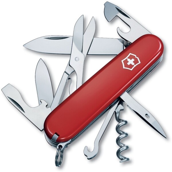 Swiss Army Brands 2024 Victorinox 53381 Climber Red 91Mm - VIC-1.3703-033-X1