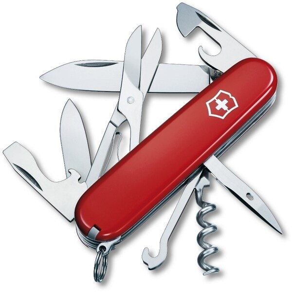 Swiss Army Brands 2024 Victorinox 53381 Climber Red 91Mm - VIC-1.3703-033-X1