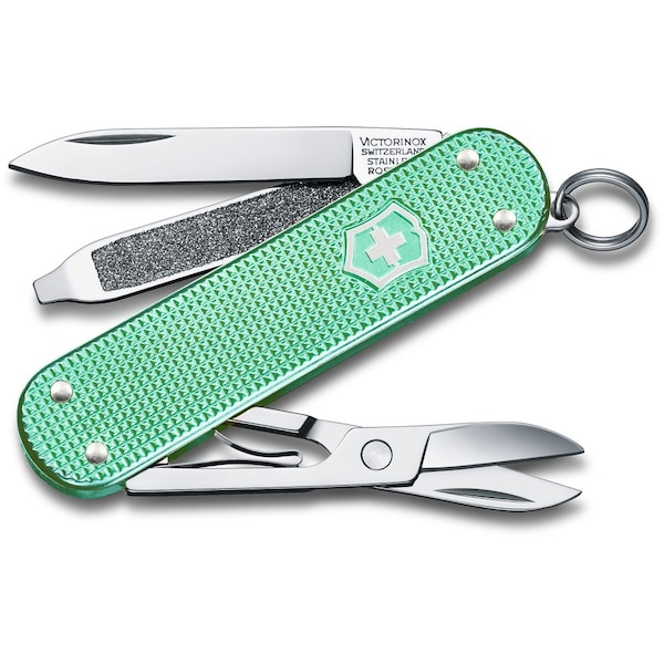 Swiss Army Brands 2024 Victorinox Classic Sd Alox, Minty Mint - VIC-0.6221.221G