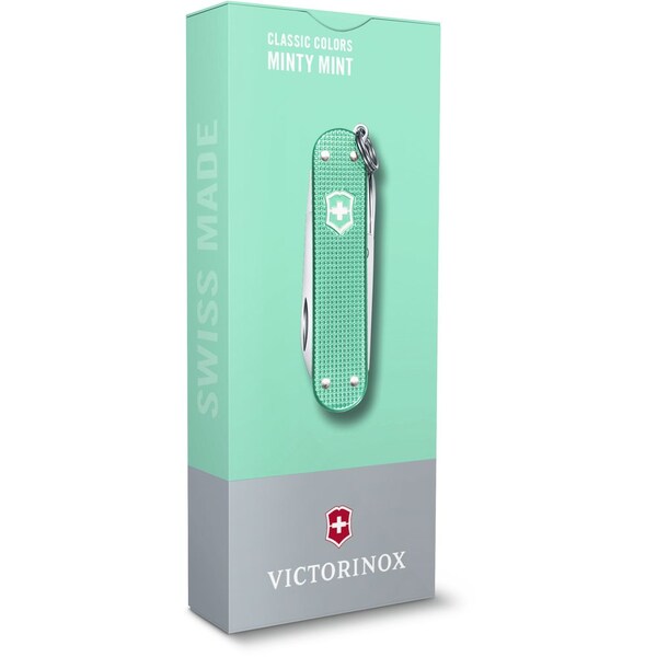 Swiss Army Brands 2024 Victorinox Classic Sd Alox, Minty Mint - VIC-0.6221.221G